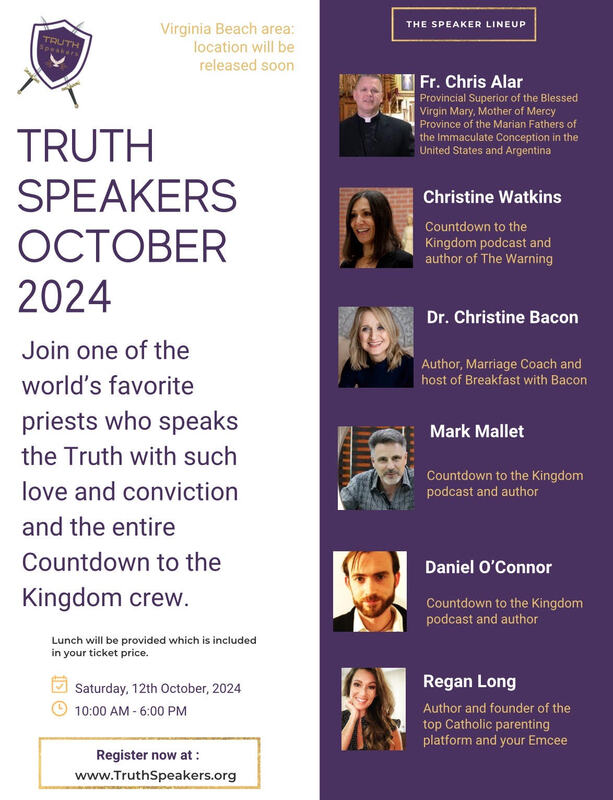 Truth Speakers 2024 conference flyer